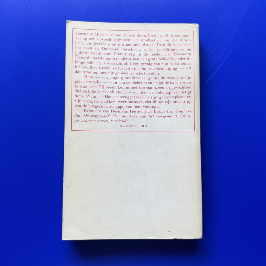 herman hesse - tussen de raderen